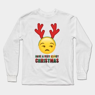 Meh-ry Christmas Long Sleeve T-Shirt